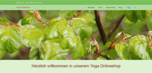 Titelbild des Yoga-Onlineschops