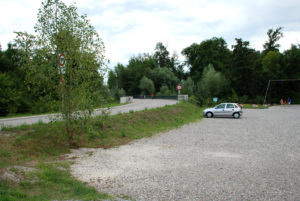 Parkplatz Richtung Lauffohr